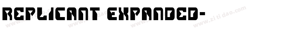 Replicant Expanded字体转换